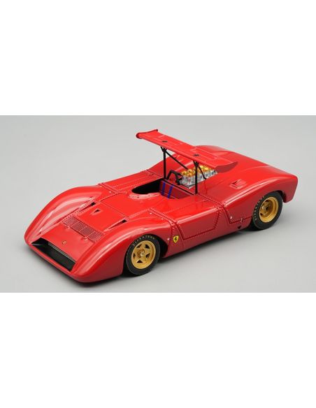 TECNOMODEL TMD4333A FERRARI 612 CAN-AM RED 1968 PRESS VERSION 1:43 Modellino