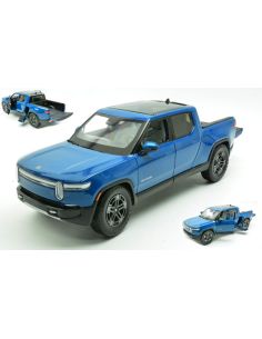 MAISTO MI31466B RIVIAN R1T 2025 (0-100 2,5 sec) BLUE 1:18 Modellino