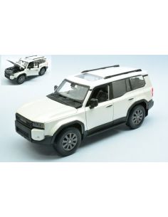MAISTO MI32924W TOYOTA LAND CRUISER 2024 PEARL/WHITE 1:24 Modellino
