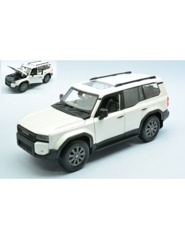 MAISTO MI32924W TOYOTA LAND CRUISER 2024 PEARL/WHITE 1:24 Modellino
