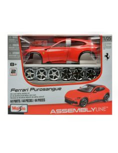 MAISTO MI39141 FERRARI PUROSANGUE RED KIT 1:24 Modellino