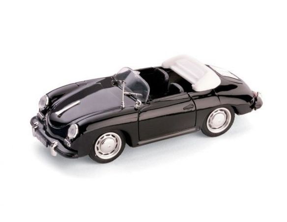 Brumm BM0224 PORSCHE 356 C CABRIOLET 1963-65 NERO 1:43 Modellino