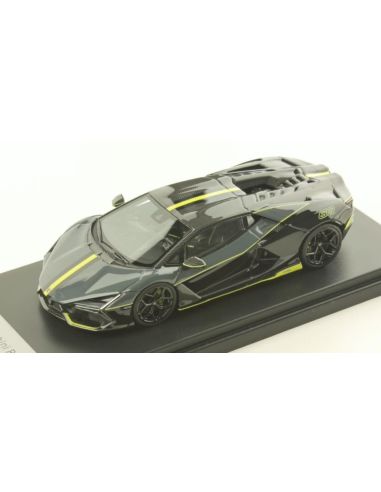LOOKSMART LS543K LAMBORGHINI REVUELTO GRIGIO TELESTO AND NERO NOCTIS/VERDE SCANDAL 1:43 Modellino