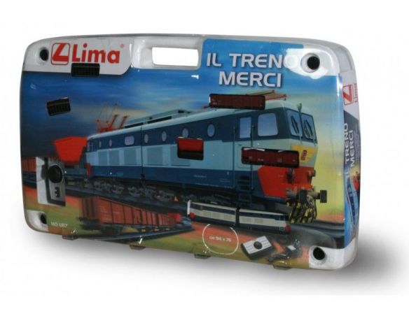 Lima LIM1037 TRENO MERCI LIMA CON E.656 SCALA H0 1:87 Modellino