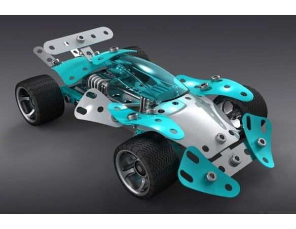 Meccano MEC3350B MECCANO AUTO RACING Kit Art.Vari