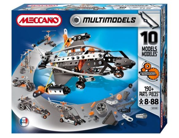 Meccano MEC5550 MECCANO MODEL SET 10 Kit Art.Vari