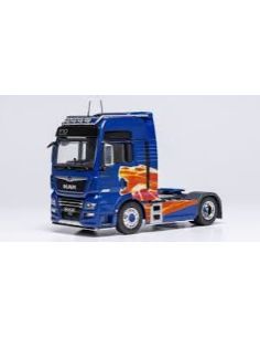 Ixo model MAN TGX XXL 2020 BLUE/DECALS 1:43 Modellino