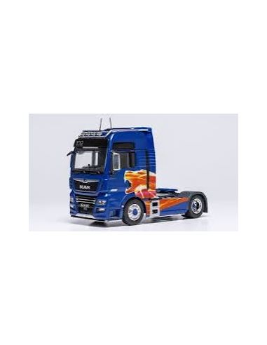 Ixo model MAN TGX XXL 2020 BLUE/DECALS 1:43 Modellino