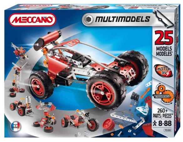 Meccano MEC7550 MECCANO MODEL SET 25 Kit Art.Vari