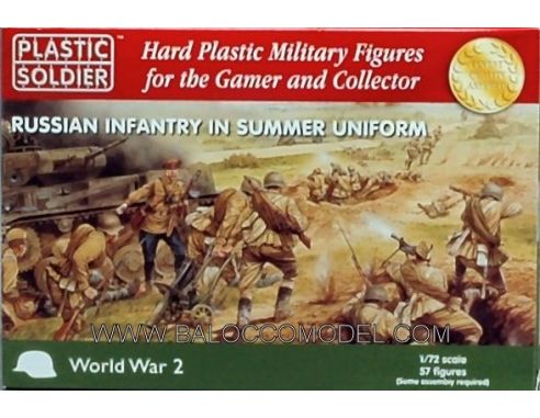 Modellino PLS0001 WWII RUSSIAN INFANTRY KIT 1:72 Modellino