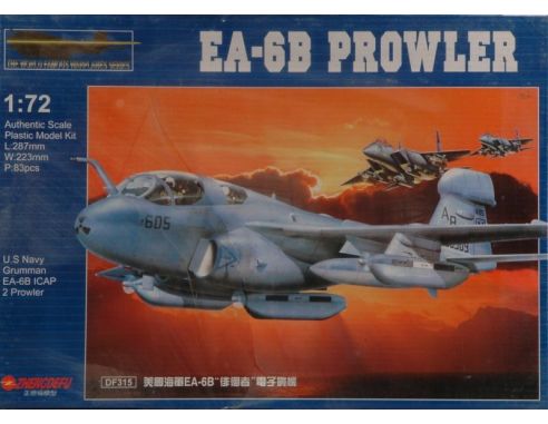 Modellino ZH3111 AEREO PROWLER USA-EA 6B KIT 1:72 Kit Aerei