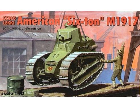 Modellino RPM72207 AMER.SIX TON TANK M 1917 LATE KIT 1:72 Modellino