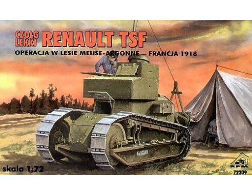 Modellino RPM72209 TANK RENAULT TSF KIT 1:72 Modellino