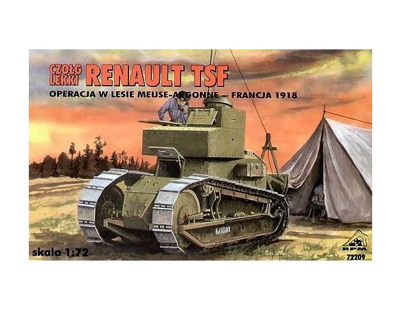 Modellino RPM72209 TANK RENAULT TSF KIT 1:72 Modellino
