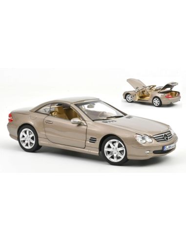 NOREV NV183843 MERCEDES SL 500 2003 BEIGE 1:18 Modellino