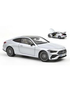 NOREV NV183939 MERCEDES CLE COUPE' 2024 SILVER 1:18 Modellino