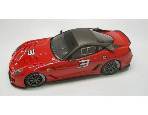MR MRFE02 FERRARI 599 XX N.3 GENEVE 2009 RED ED.LIM.PCS 399 1:18 Modellino