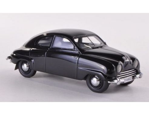 Neo Scale Models NEO44621 SAAB 92B 1958 BLACK 1:43 Modellino