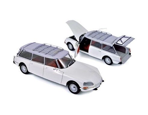 Norev 181590 CITROEN BREAK 21 1970 WHITE 1/18 Modellino