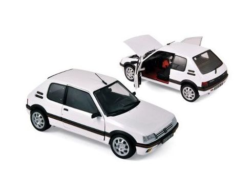 Norev NV184851 PEUGEOT 205 GTI 1.9 1991 WHITE 1:18 Auto Stradali