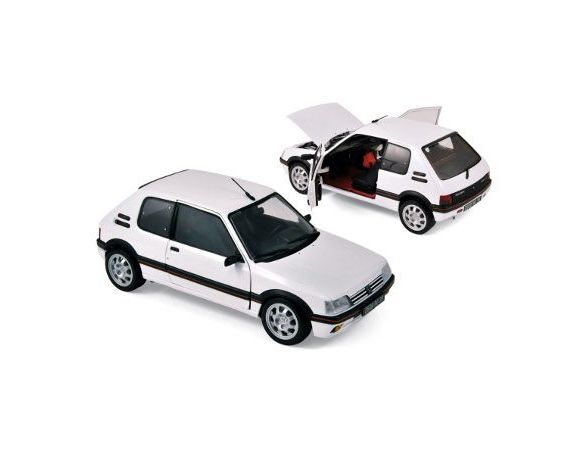 Norev NV184851 PEUGEOT 205 GTI 1.9 1991 WHITE 1:18 Auto Stradali
