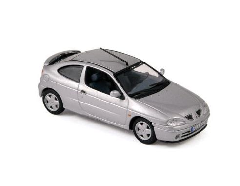 Norev NV517671 RENAULT MEGANE COUPE' 2001 SILVER 1:43 Modellino