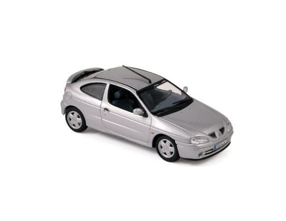 Norev NV517671 RENAULT MEGANE COUPE' 2001 SILVER 1:43 Modellino
