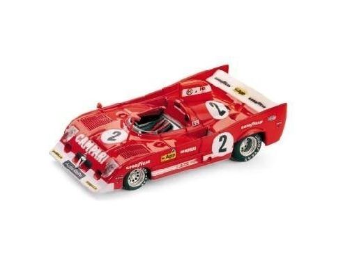 Brumm BM0240 ALFA ROMEO 33TT12 N.2 WINNER 1000 KM SPA 1975 PESCAROLO-BELL 1:43 Modellino