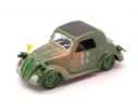 Brumm BM0243B SIMCA 5 MILITARE D-DAY 1944 CLOSED 1:43 Modellino