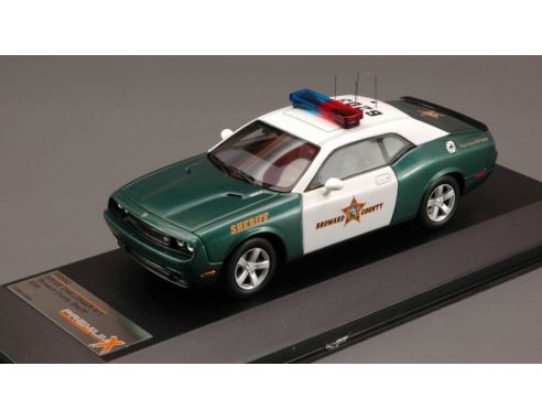 Protar PR0052 DODGE CHALLENGER R/T BROWARD COUNTY SHERIFF 1:43 Modellino