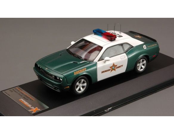 Protar PR0052 DODGE CHALLENGER R/T BROWARD COUNTY SHERIFF 1:43 Modellino