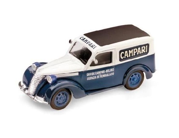 Brumm BM0245 FIAT 1100 E FURGONE CAMPARI STABILIMENTO ROMA 1952 1:43 Modellino