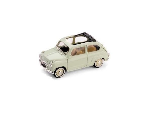 Brumm BM0248 FIAT 600 CONVERTIBILE APERTA 1956 1:43 Auto Stradali