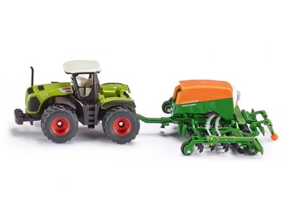 Sky Marks SK1826 TRATTORE CLAAS XERION C/SEMINATRICE AMAZON 1:87 Modellino