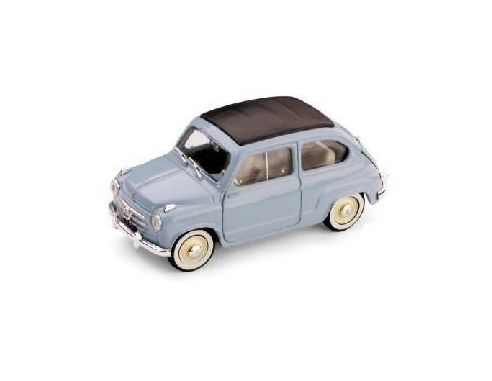Brumm BM0249 FIAT 600 CONVERTIBILE CHIUSA 1956 1:43 Auto Stradali