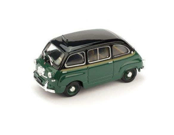 Brumm BM0251B FIAT 600 MULTIPLA TAXI DI TORINO 1:43 Modellino