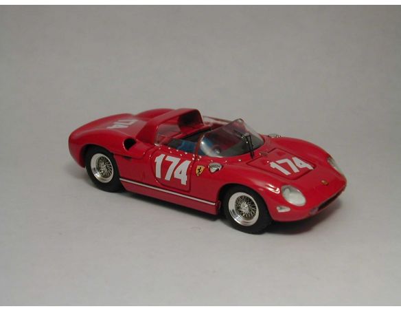 Art Model AM0129 FERRARI 250 P N.174 INCIDENTE SURTEES T.FLORIO 1963 SURTEES-PARKES 1:43 Modellino