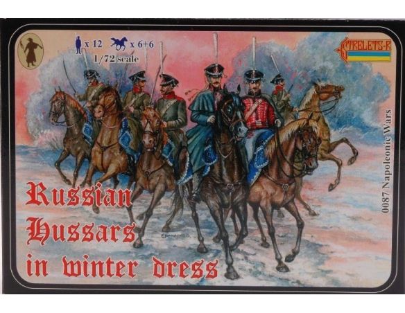 Strelets STRL087 NAPOL.WARS RUSSIAN HUSSARS KIT 1:72 Modellino