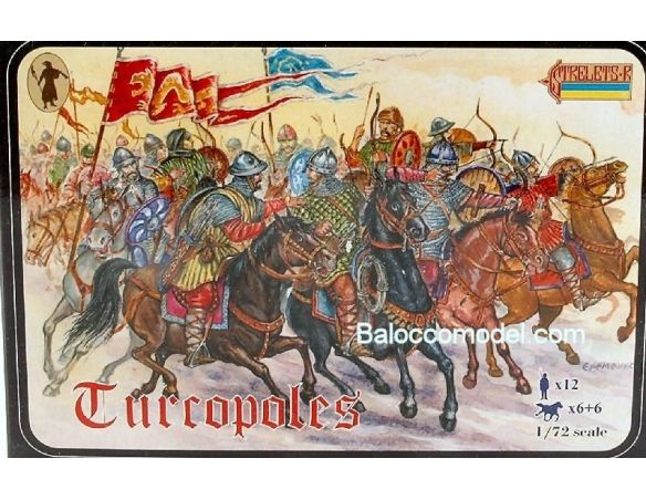 Strelets STRL090 TURCOPOLES CAVALRY 1:72 Modellino