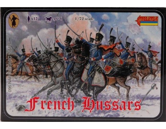 Strelets STRL096 NAPOL.WARS FRENCH HUSSARS KIT 1:72 Modellino