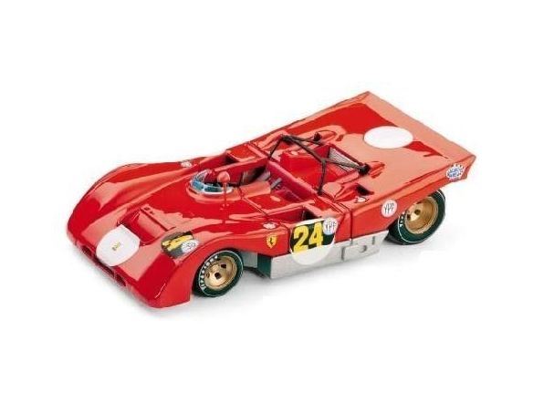 Brumm BM0258 FERRARI 312 PB N.24 1000 Km BUENOS AIRES 1971 I.GIUNTI-A.MERZARIO 1:43 Modellino