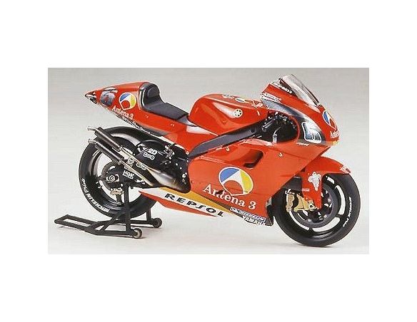 Tamiya TA14091 YAMAHA YZR 500 ANTENA 3 2002 KIT 1:12 Modellino