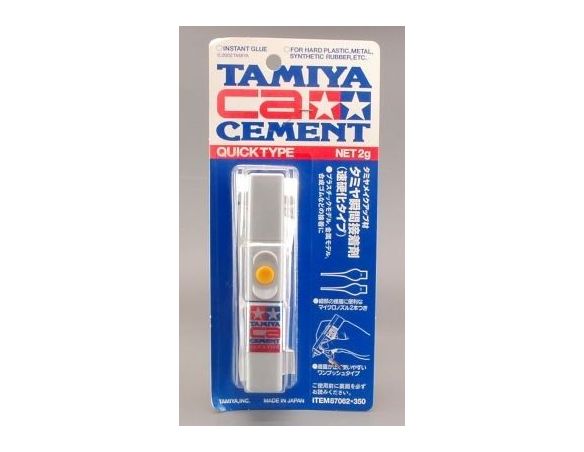 Tamiya TA87062 COLLANTE CA CEMENT (PRESA RAPIDA) Modellino