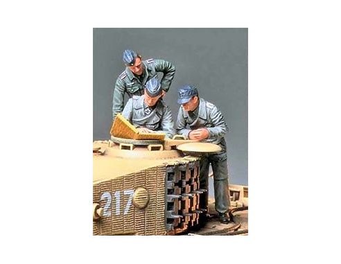 Tamiya TA89617 COMANDANTE E TRUPPA KIT 1:35 Kit Figure Militari