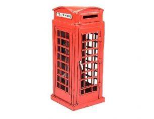 Timplate Gift's TPGJL109N RED LONDON TELEPHONE BOOTH 1920 h.cm 19 Modellino