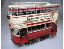 Timplate Gift's TPGJLBS1236-RY MANCHESTER TRAMCAR RED & YELLOW 1903 cm 35 Modellino