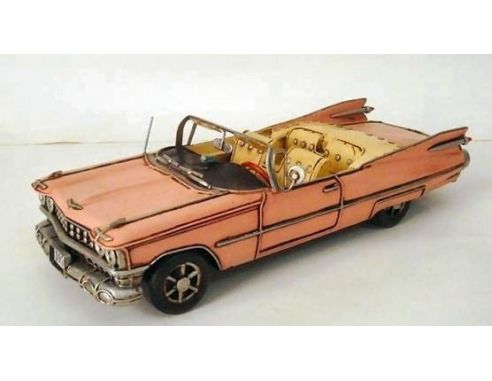 Timplate Gift's TPGJLC996M-PK CADILLAC CONVERTIBLE 1959 PINK 1:18 Modellino