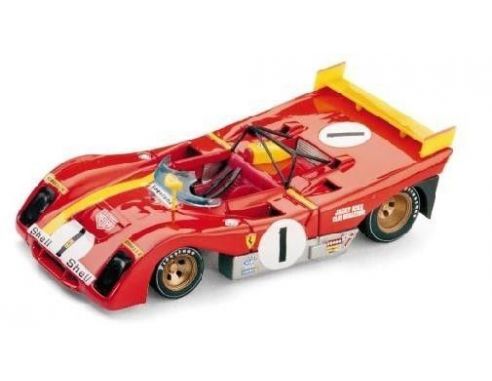 Brumm BM0261 FERRARI 312 PB N.1 WINNER 1000 Km MONZA 1972 ICKX-REGAZZONI 1:43 Modellino