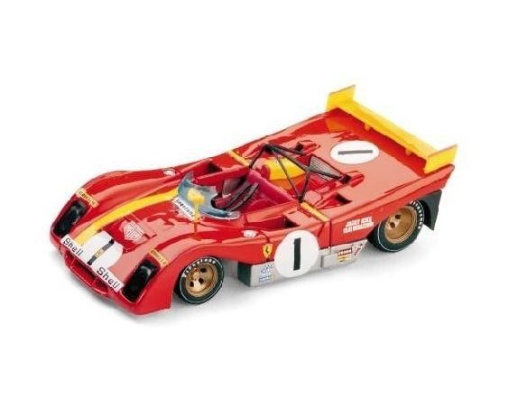 Brumm BM0261 FERRARI 312 PB N.1 WINNER 1000 Km MONZA 1972 ICKX-REGAZZONI 1:43 Modellino