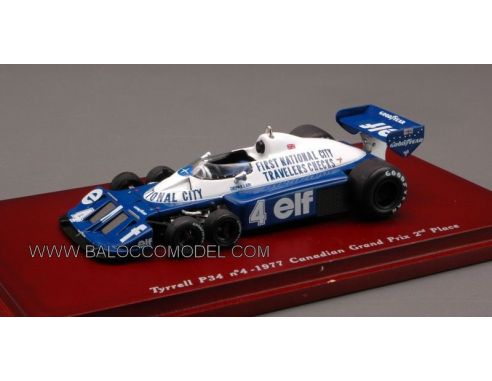 True Scale Miniatures TSM104311 TYRRELL P.DEPAILLER 1977 CANADA 1:43 Formula 1